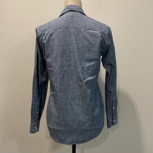 J Crew Western Denim Jean Shirt - Picture 9 of 14